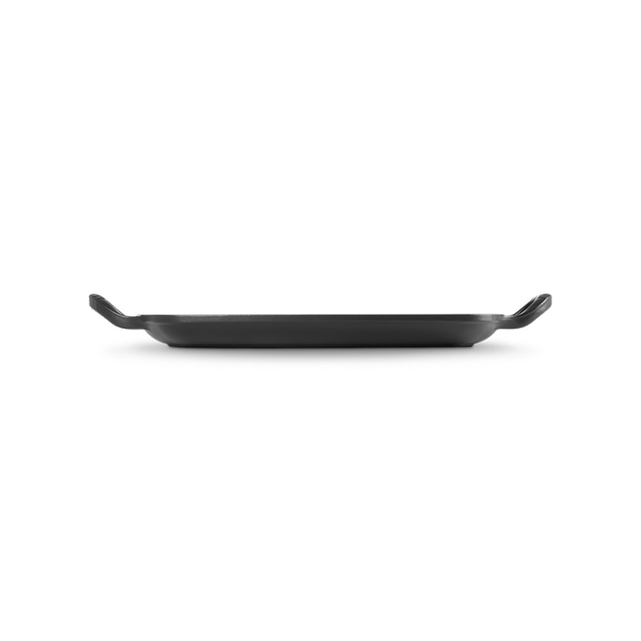 additioanl image for  Le Creuset Low Rect Grill. S/Black 30 cm 