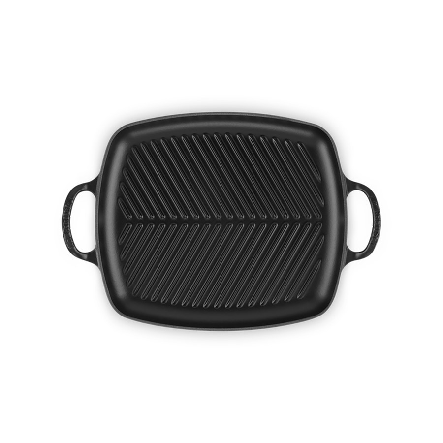 additioanl image for  Le Creuset Low Rect Grill. S/Black 30 cm 