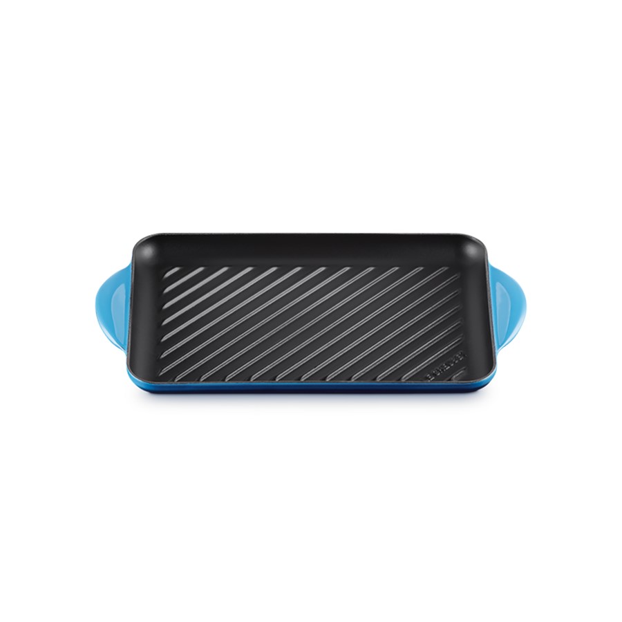additioanl image for  Le Creuset Rect. Grill A/Blue 32 x 21 cm 