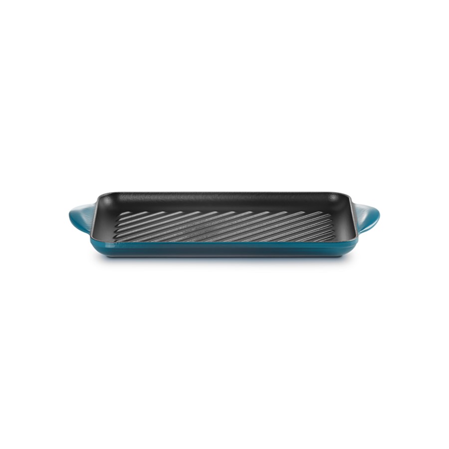 additioanl image for  Le Creuset Rect. Grill D/Teal 32 x 21 cm 