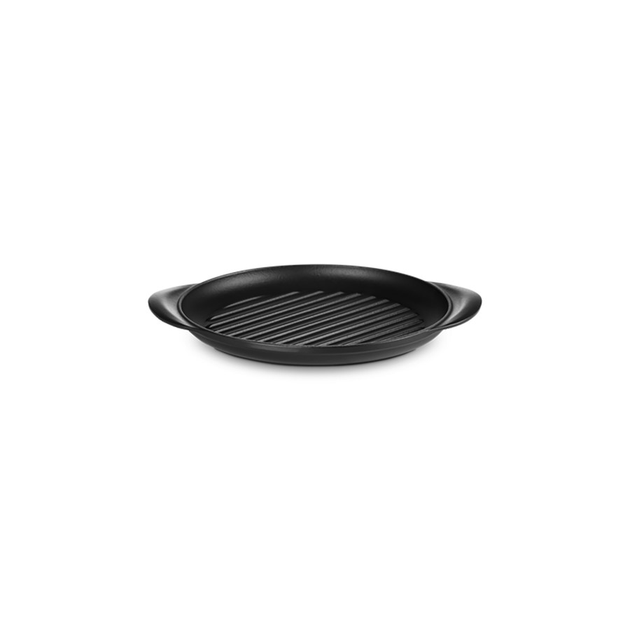 additioanl image for  Le Creuset Round Grill Satin Black 25 cm 