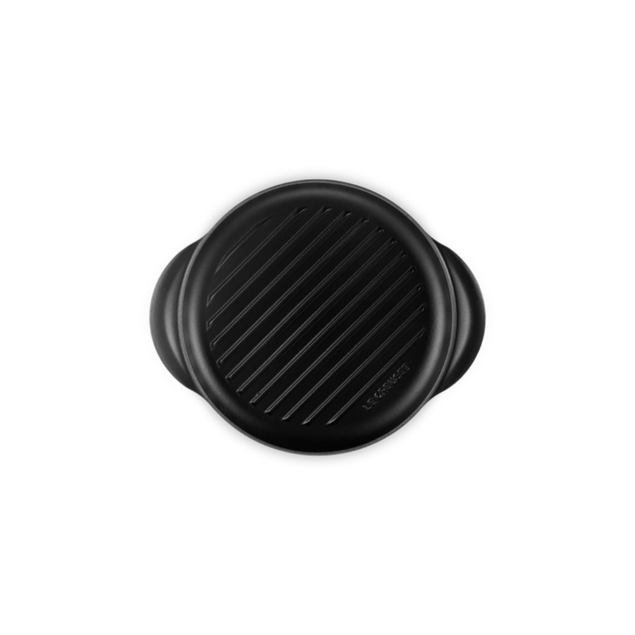 additioanl image for  Le Creuset Round Grill Satin Black 25 cm 