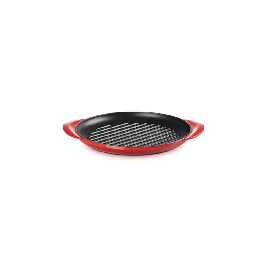 additioanl image for  Le Creuset Round Grill Cerise 25 cm 