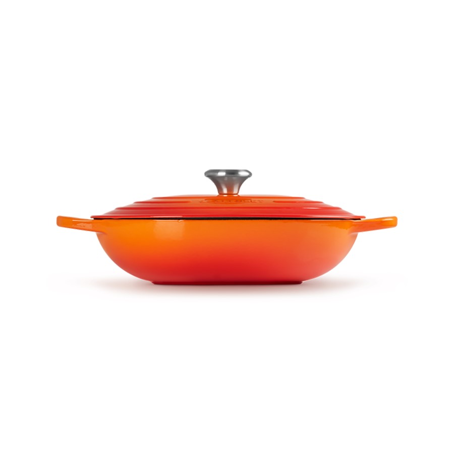 additioanl image for  Le Creuset Oblong Casserole Flame 31 cm 