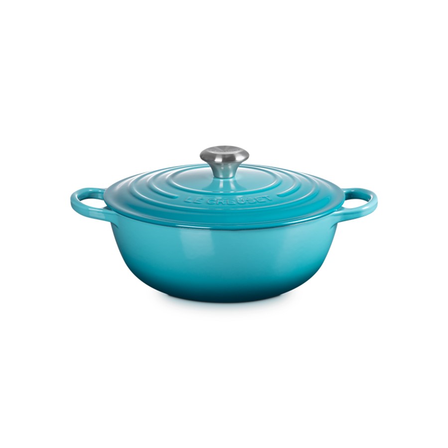 additioanl image for  Le Creuset Marmite Soup Pot Teal 26 cm 