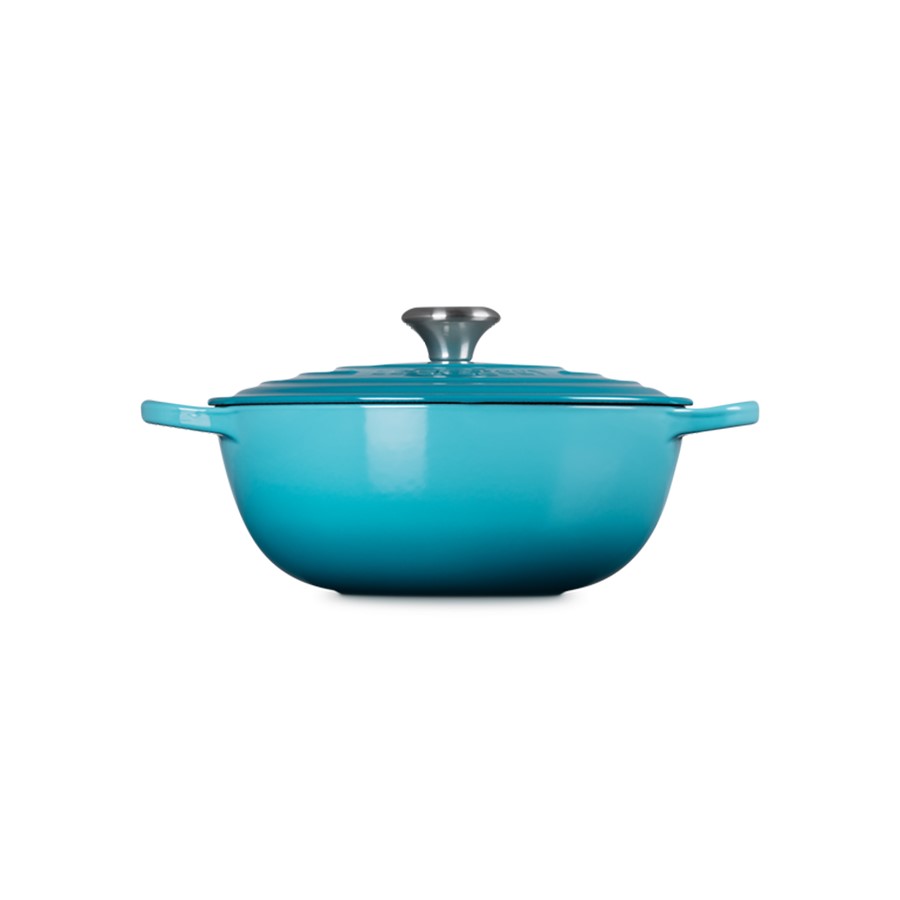 additioanl image for  Le Creuset Marmite Soup Pot Teal 26 cm 
