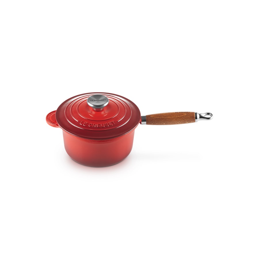 additioanl image for  Le Creuset Saucepan SS Knob Cerise 18 cm 