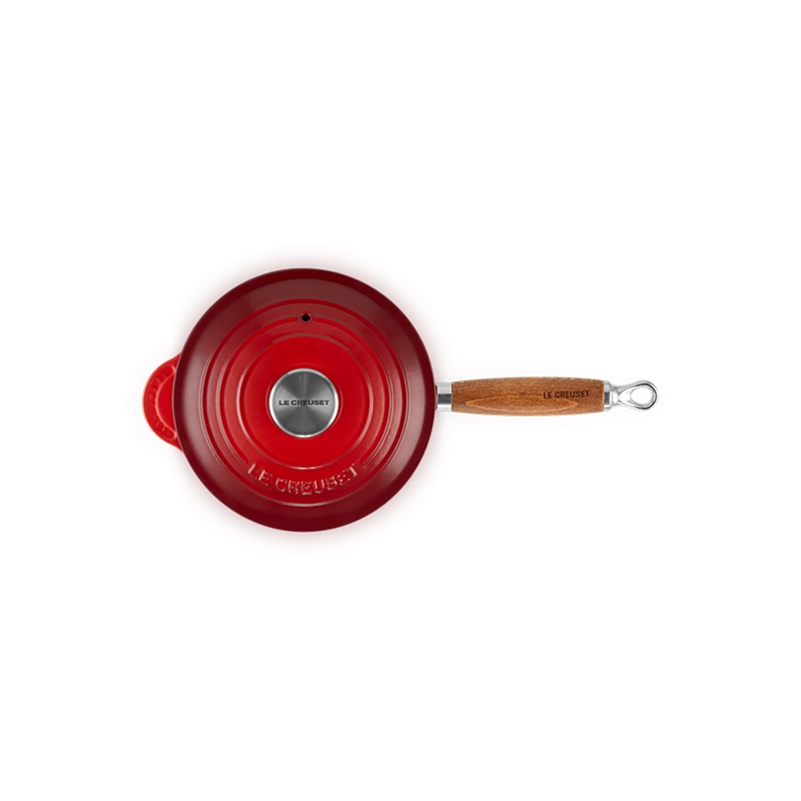 additioanl image for  Le Creuset Saucepan SS Knob Cerise 18 cm 