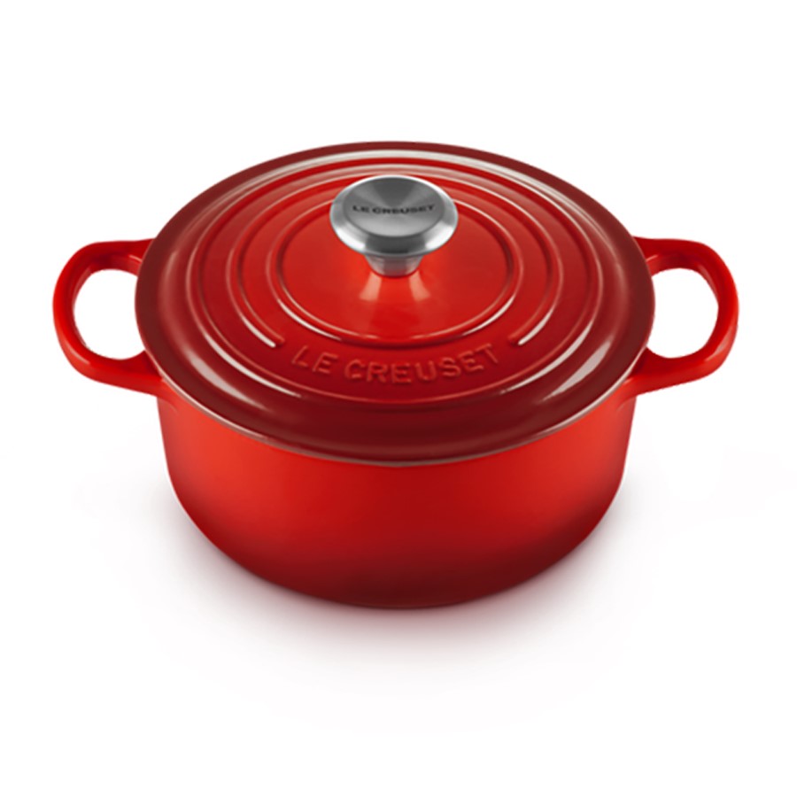 additioanl image for  Le Creuset Round Casserole Cerise 18 cm 