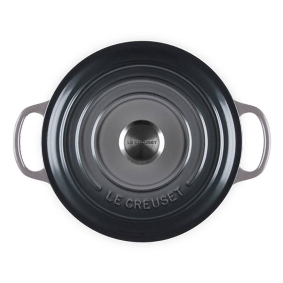 additioanl image for  Le Creuset Round Casserole Flint 20 cm 