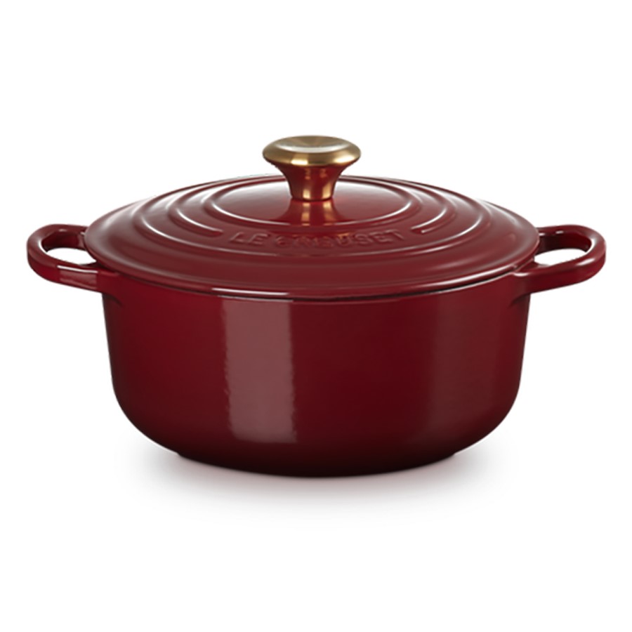 additioanl image for  Le Creuset Round Casserole Garnet 20 cm 