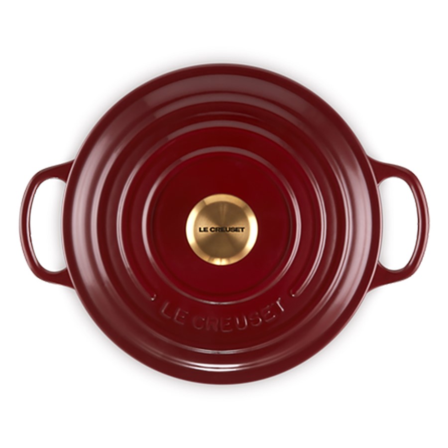 additioanl image for  Le Creuset Round Casserole Garnet 20 cm 