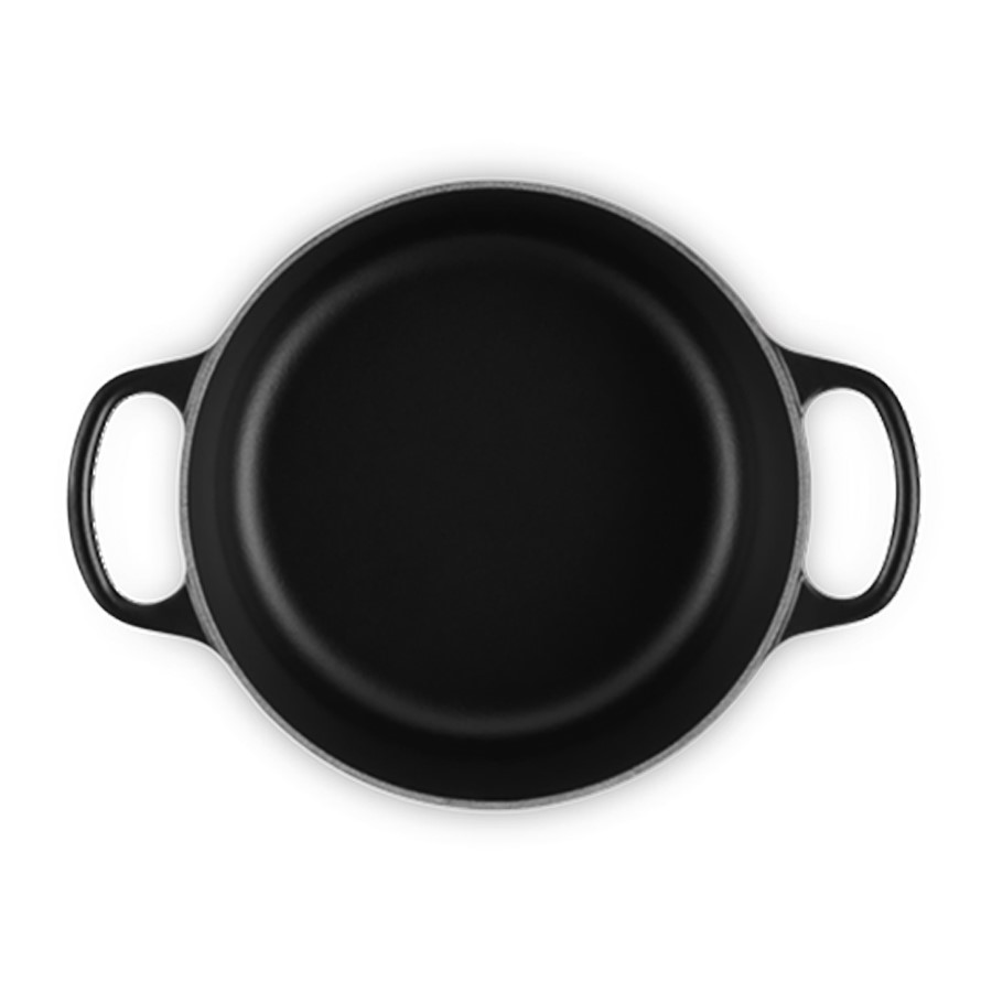 additioanl image for  Le Creuset Round Cass. Satin Black 22 cm 