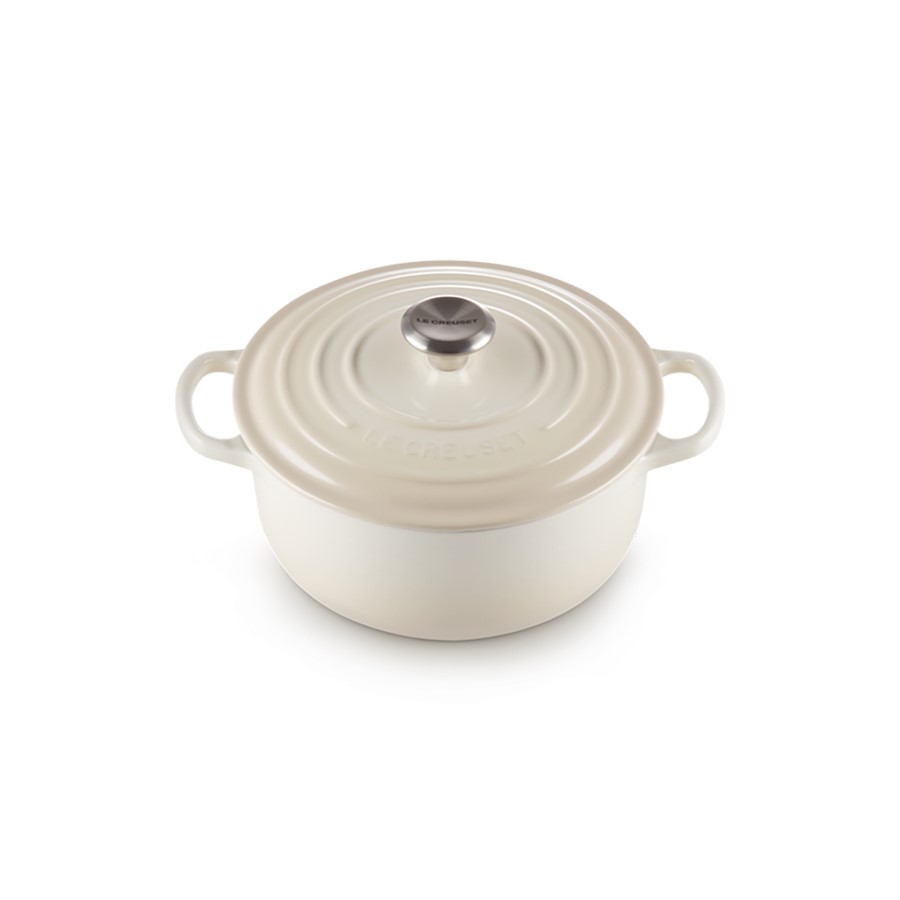 additioanl image for  Le Creuset Rd. Casserole Meringue 22 cm 