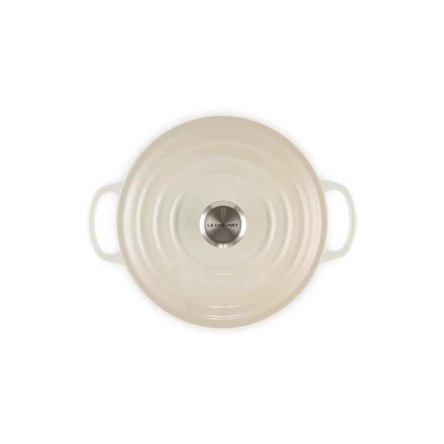 additioanl image for  Le Creuset Rd. Casserole Meringue 22 cm 