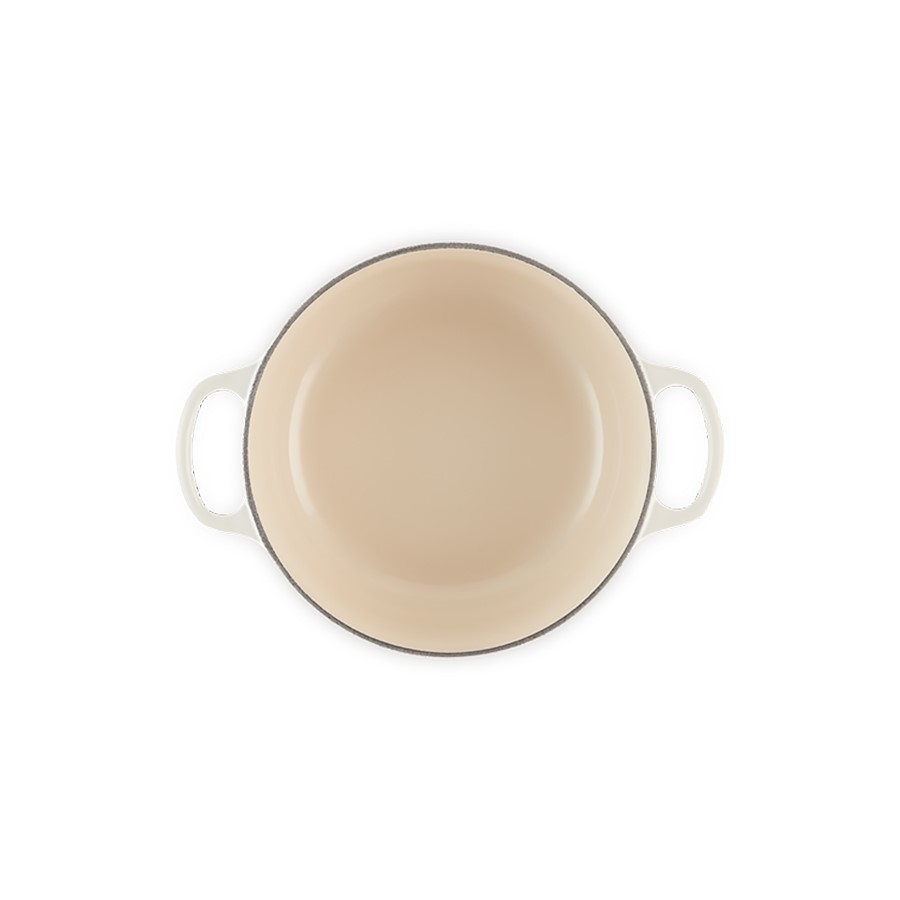 additioanl image for  Le Creuset Rd. Casserole Meringue 22 cm 