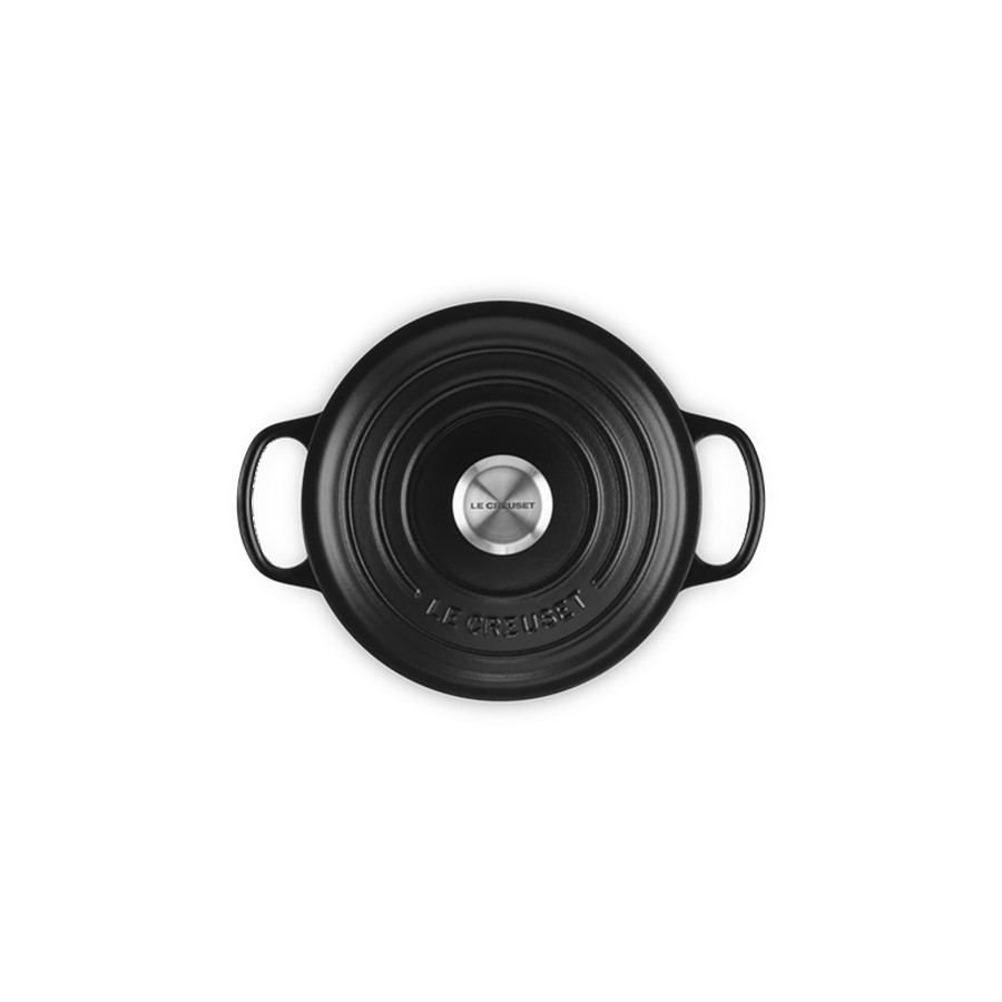 additioanl image for  Le Creuset Round Cass. Satin Black 24 cm 
