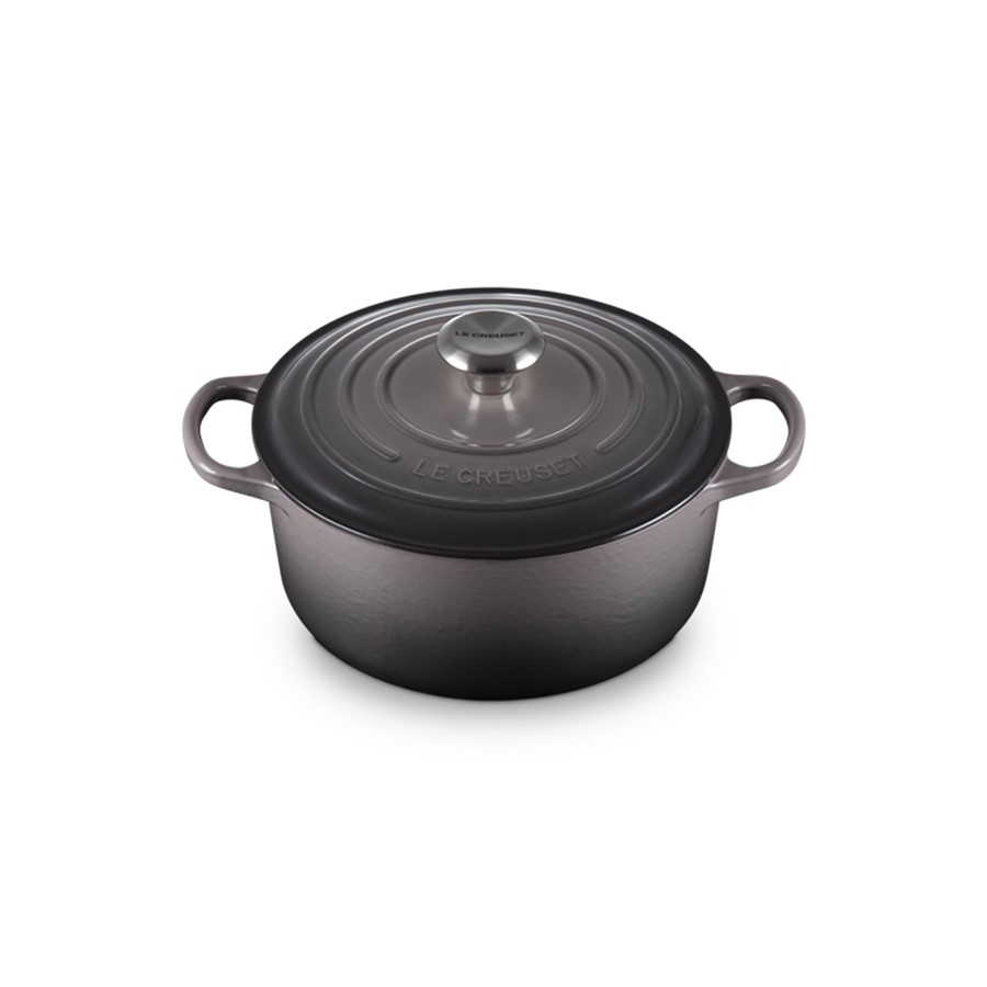 additioanl image for  Le Creuset Round Casserole Flint 24 cm 