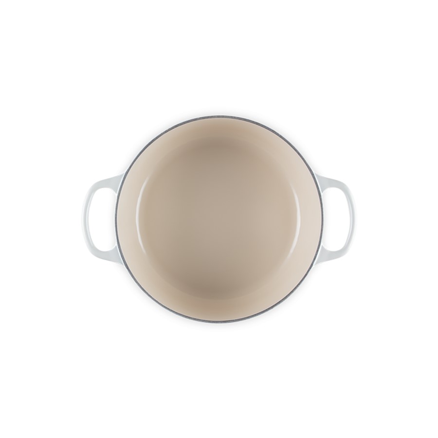 additioanl image for  Le Creuset Rd. Casserole Meringue 24 cm 