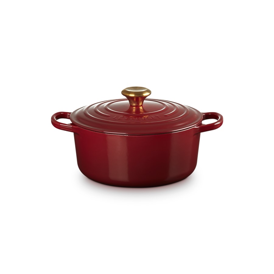 additioanl image for  Le Creuset Round Casserole Garnet 24 cm 