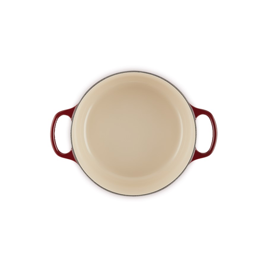 additioanl image for  Le Creuset Round Casserole Garnet 24 cm 