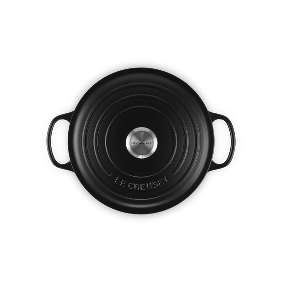 additioanl image for  Le Creuset Rd Casserole Satin Blk. 26 cm 