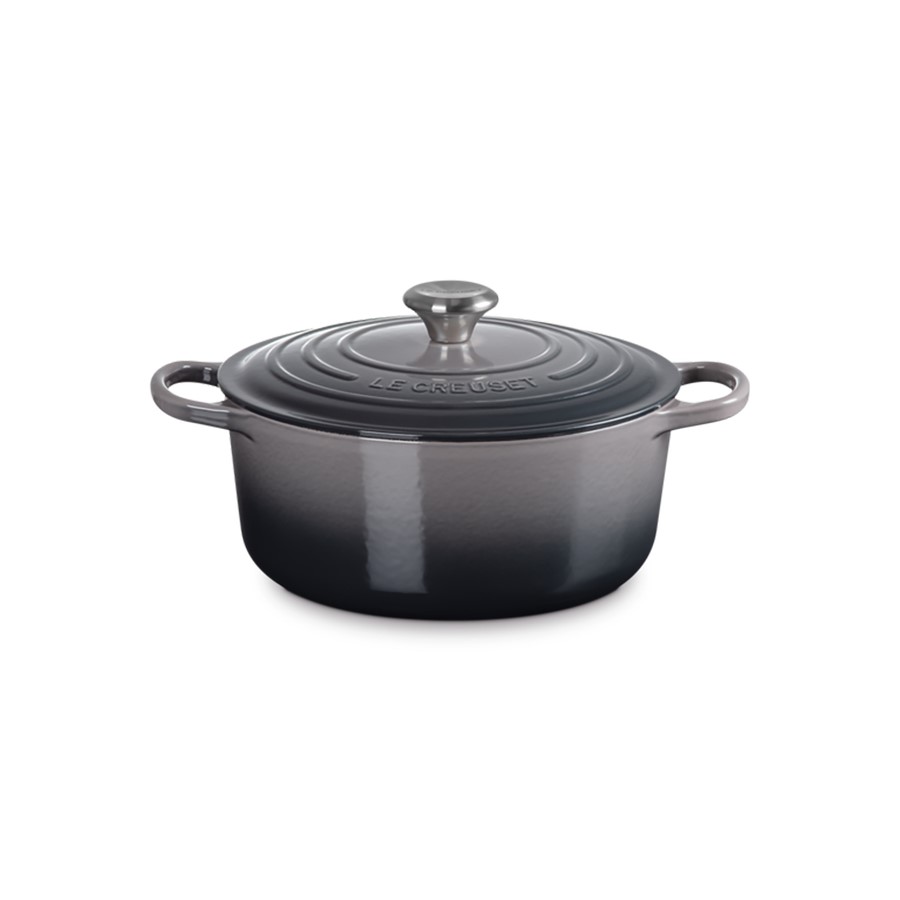 additioanl image for  Le Creuset Round Casserole Flint 26 cm 