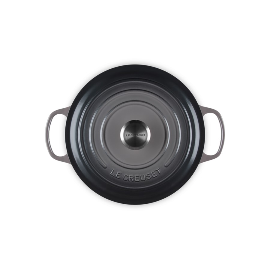 additioanl image for  Le Creuset Round Casserole Flint 26 cm 