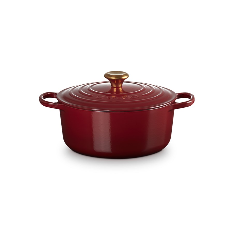 additioanl image for  Le Creuset Round Casserole Garnet 26 cm 