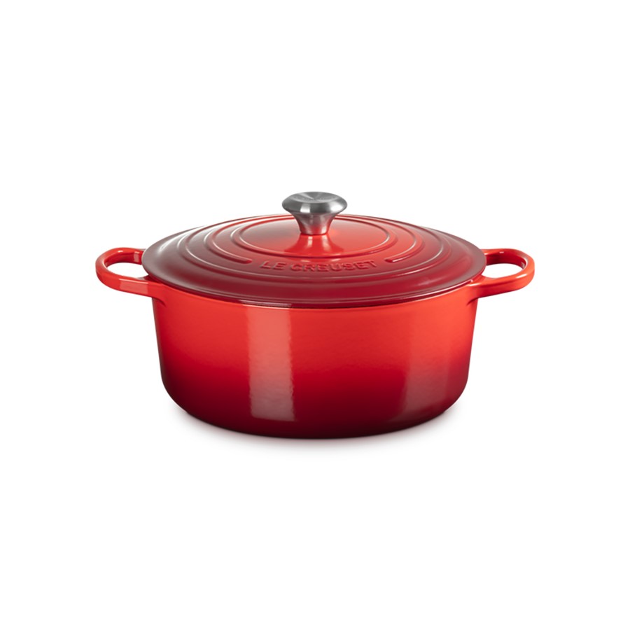 additioanl image for  Le Creuset Round Casserole Cerise 28 cm 
