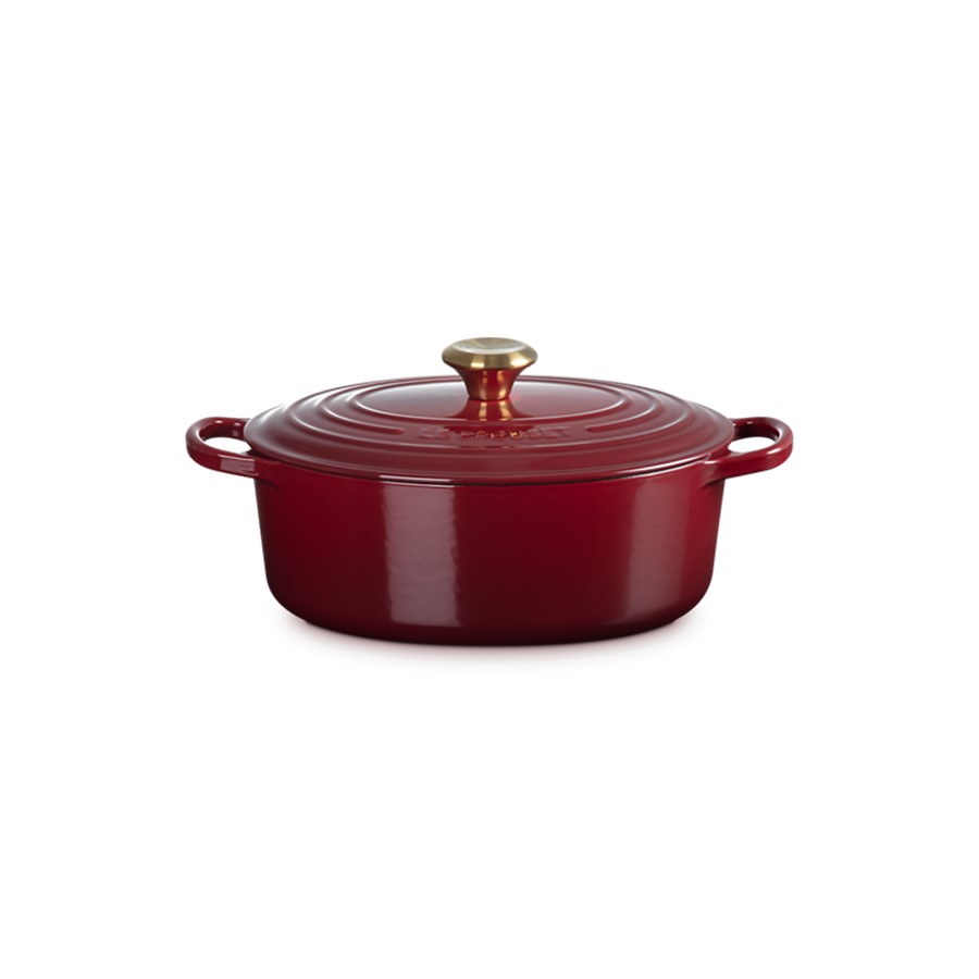 additioanl image for  Le Creuset Oval Casserole Garnet 27 cm 