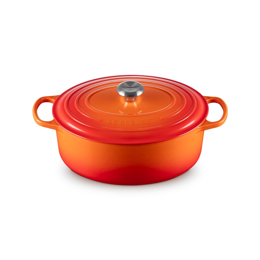additioanl image for  Le Creuset Oval Casserole Flame 29 cm 