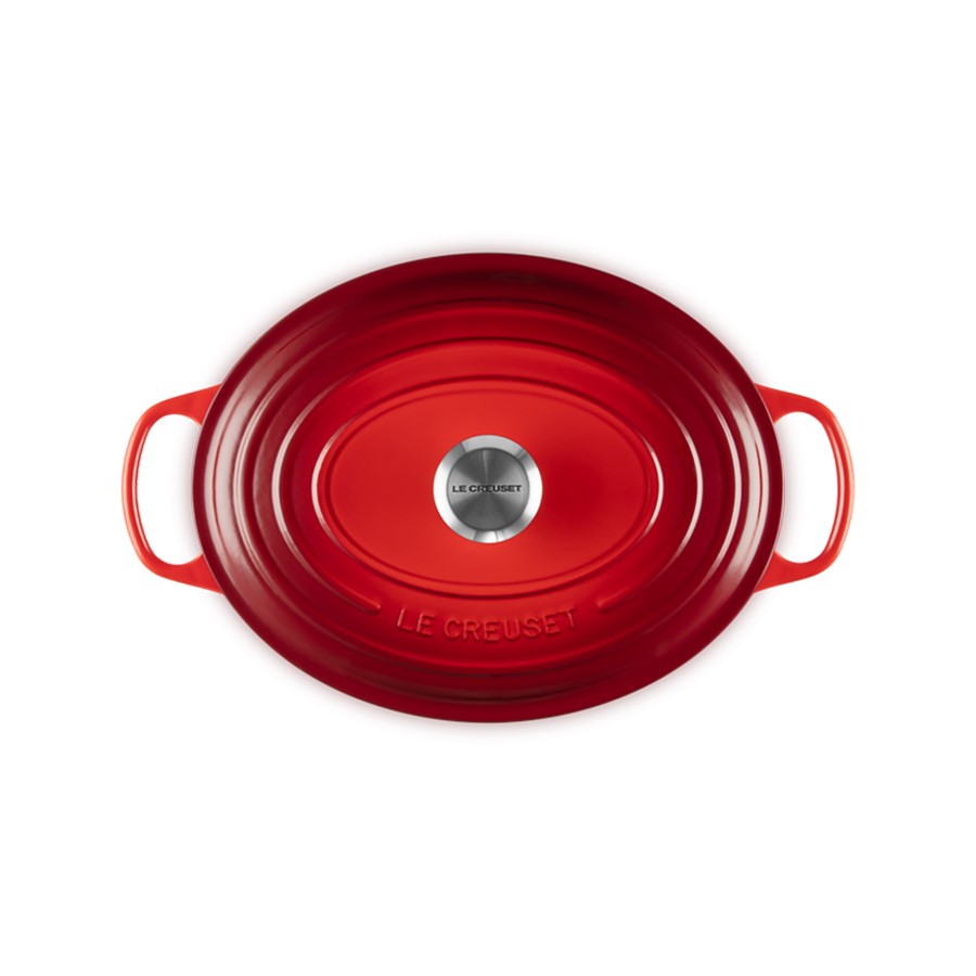 additioanl image for  Le Creuset Oval Casserole Cerise 31 cm 