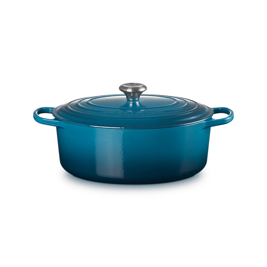 additioanl image for  Le Creuset Oval Casserole D/Teal 31 cm 