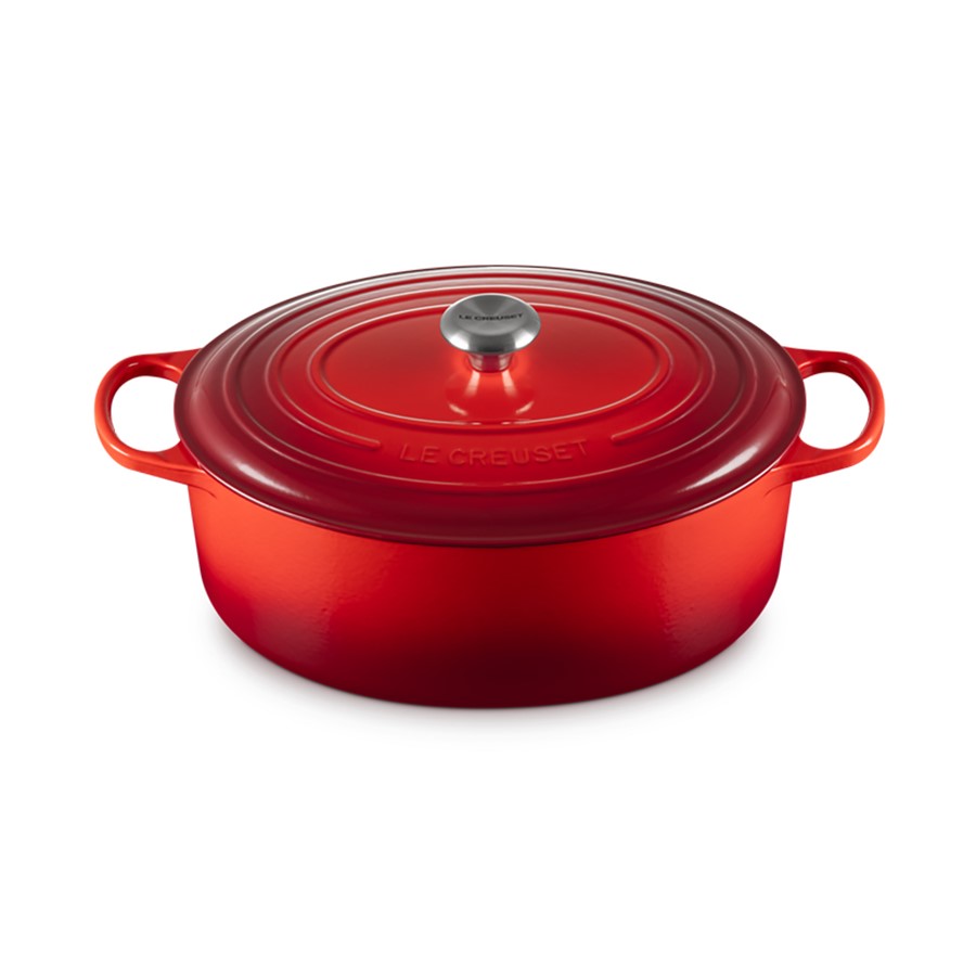 additioanl image for  Le Creuset Oval Casserole Cerise 35 cm 