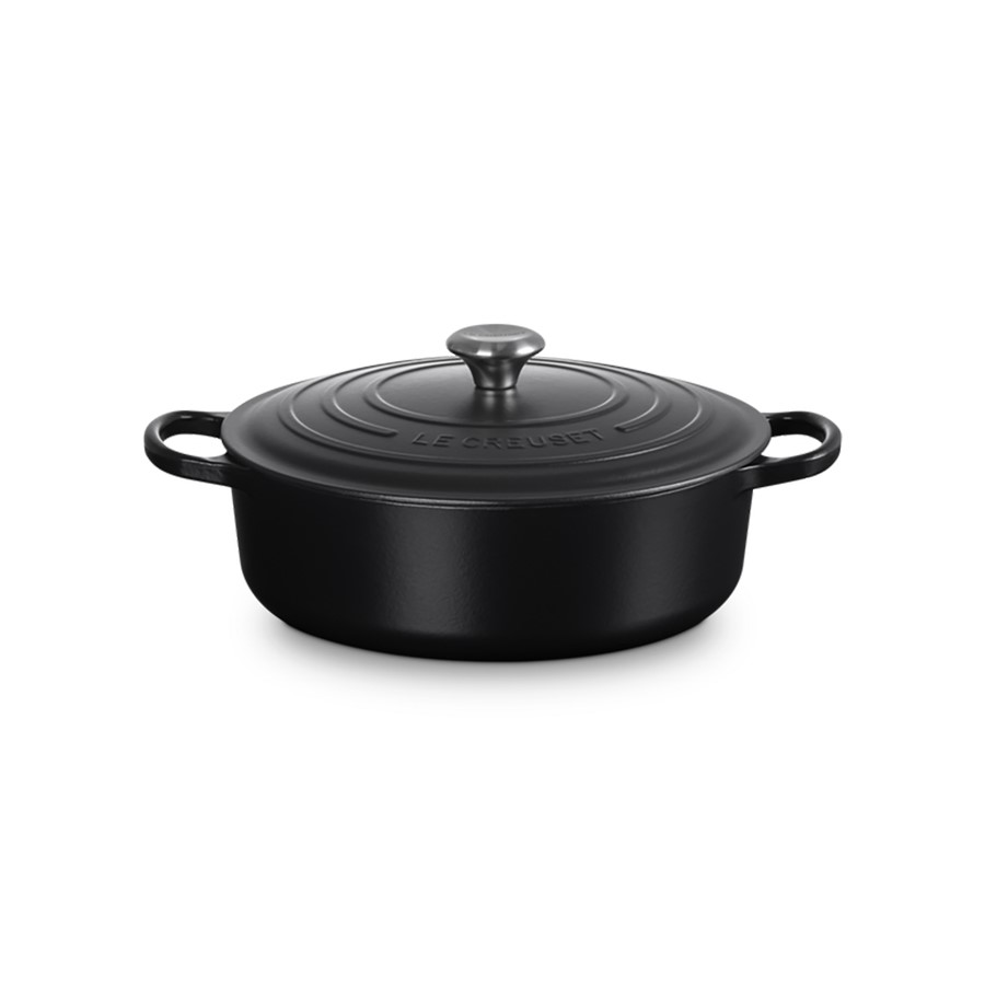 additioanl image for  Le Creuset Risotto Pot Satin Black 30 cm 
