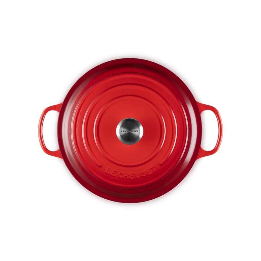 additioanl image for  Le Creuset Risotto Pot Cerise 30 cm 