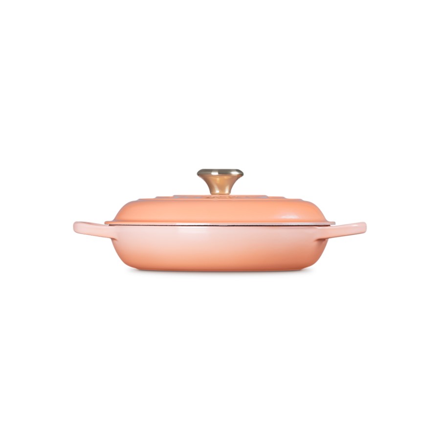 additioanl image for  Le Creuset Shallow Casserole Peche 26 cm 