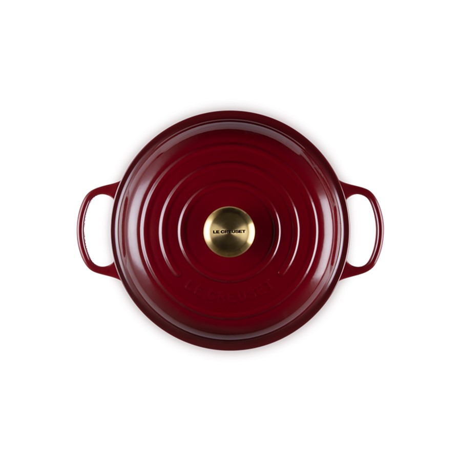 additioanl image for  Le Creuset Shallow Braiser Garnet 26cm 