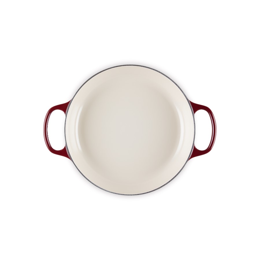 additioanl image for  Le Creuset Shallow Braiser Garnet 26cm 