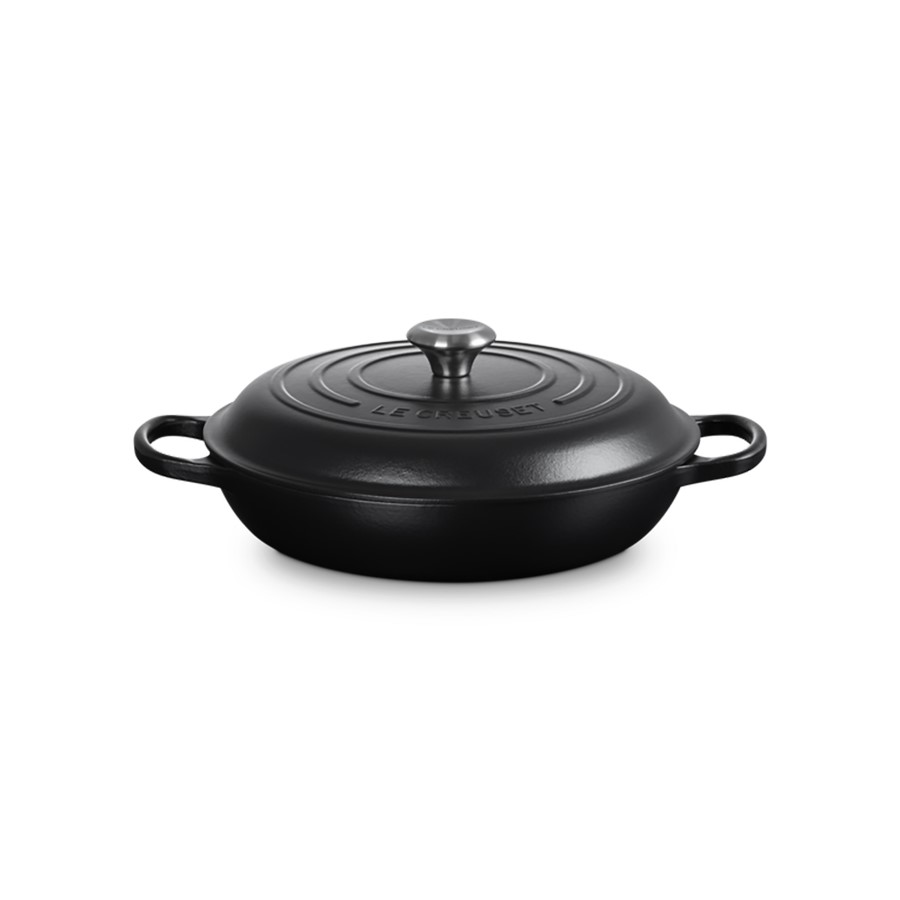 additioanl image for  Le Creuset Shallow Casserole M/Blk 30 cm 