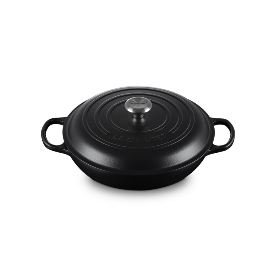 additioanl image for  Le Creuset Shallow Casserole M/Blk 30 cm 