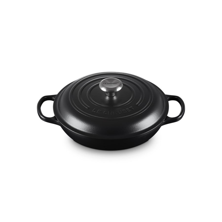 additioanl image for  Le Creuset Shallow Casserole S/Blk 30 cm 