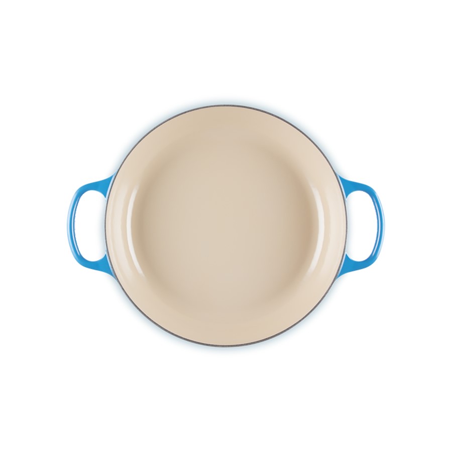 additioanl image for  Le Creuset Low Casserole Az. Blue 30 cm 