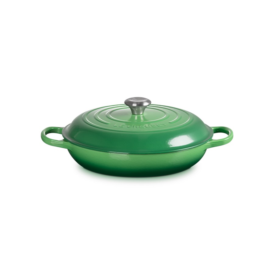 additioanl image for  Le Creuset Low Casserole Bamboo 30 cm 