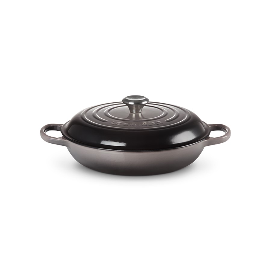 additioanl image for  Le Creuset Shallow Casserole Flint 30 cm 