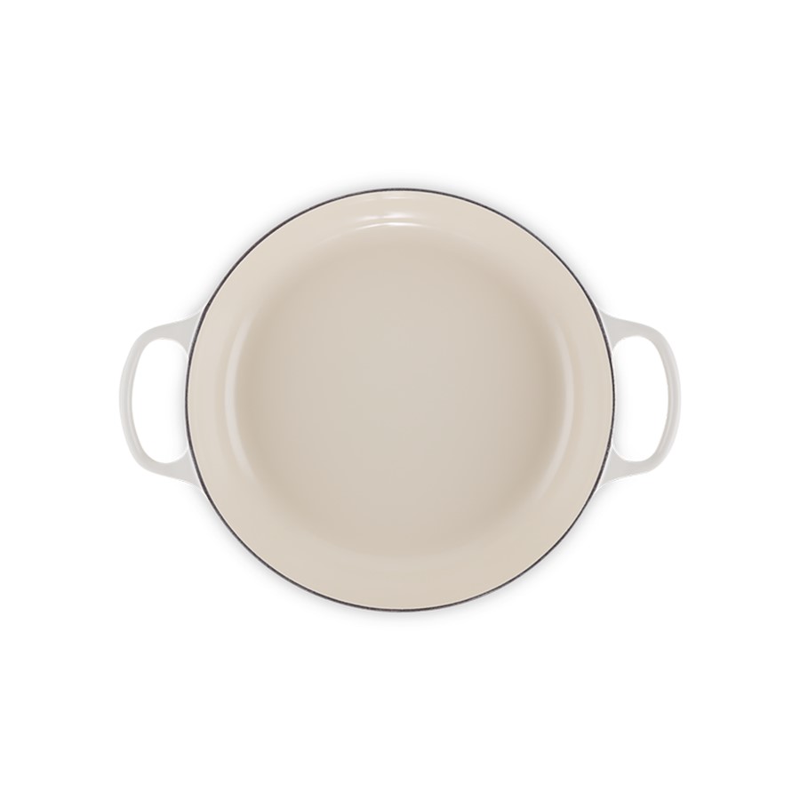 additioanl image for  Le Creuset Low Braiser Meringue 30 cm 