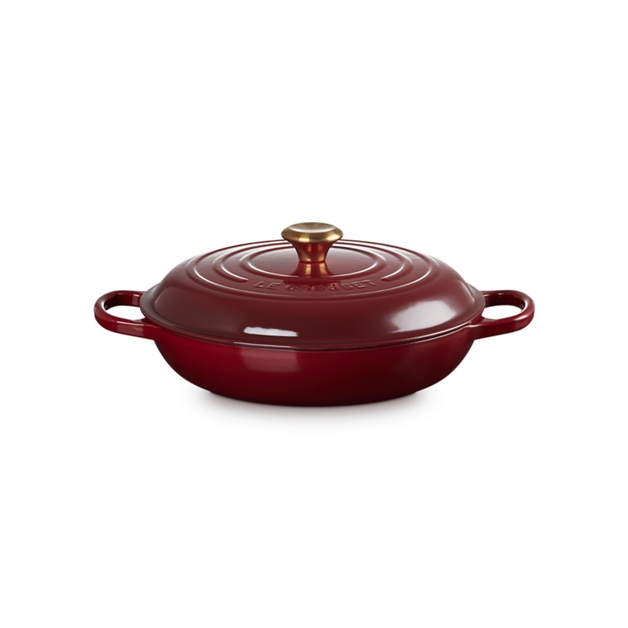 additioanl image for  Le Creuset Low Casserole Garnet 30 cm 