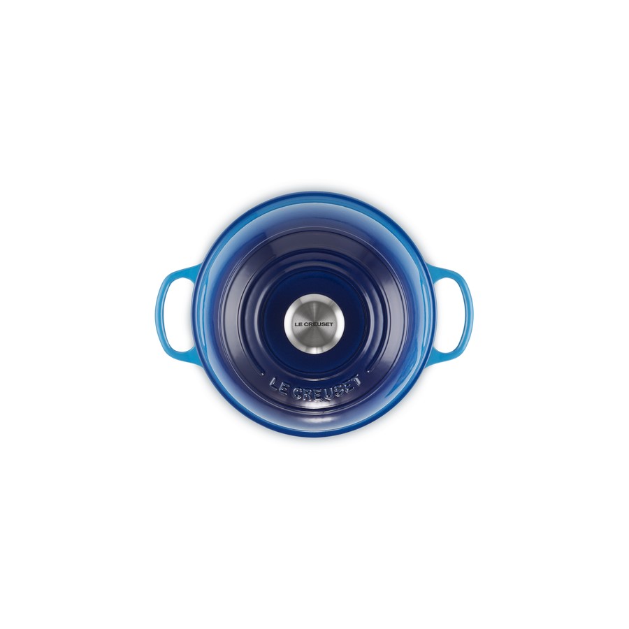 additioanl image for  Le Creuset Bread Oven Azur Blue 24 cm 