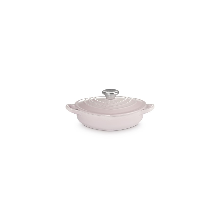 additioanl image for  Le Creuset Heart Low Cass. S/Pink 20 cm 